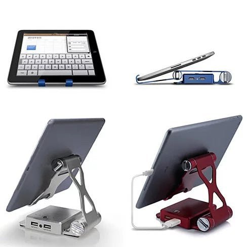 Podium Style Stand With Extended Battery Up To 200% For iPad, iPhone - My 2 buyTech Accessories