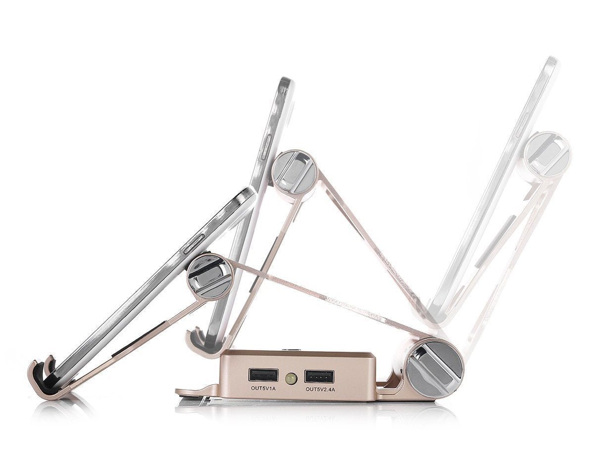 Podium Style Stand With Extended Battery Up To 200% For iPad, iPhone - My 2 buyTech Accessories