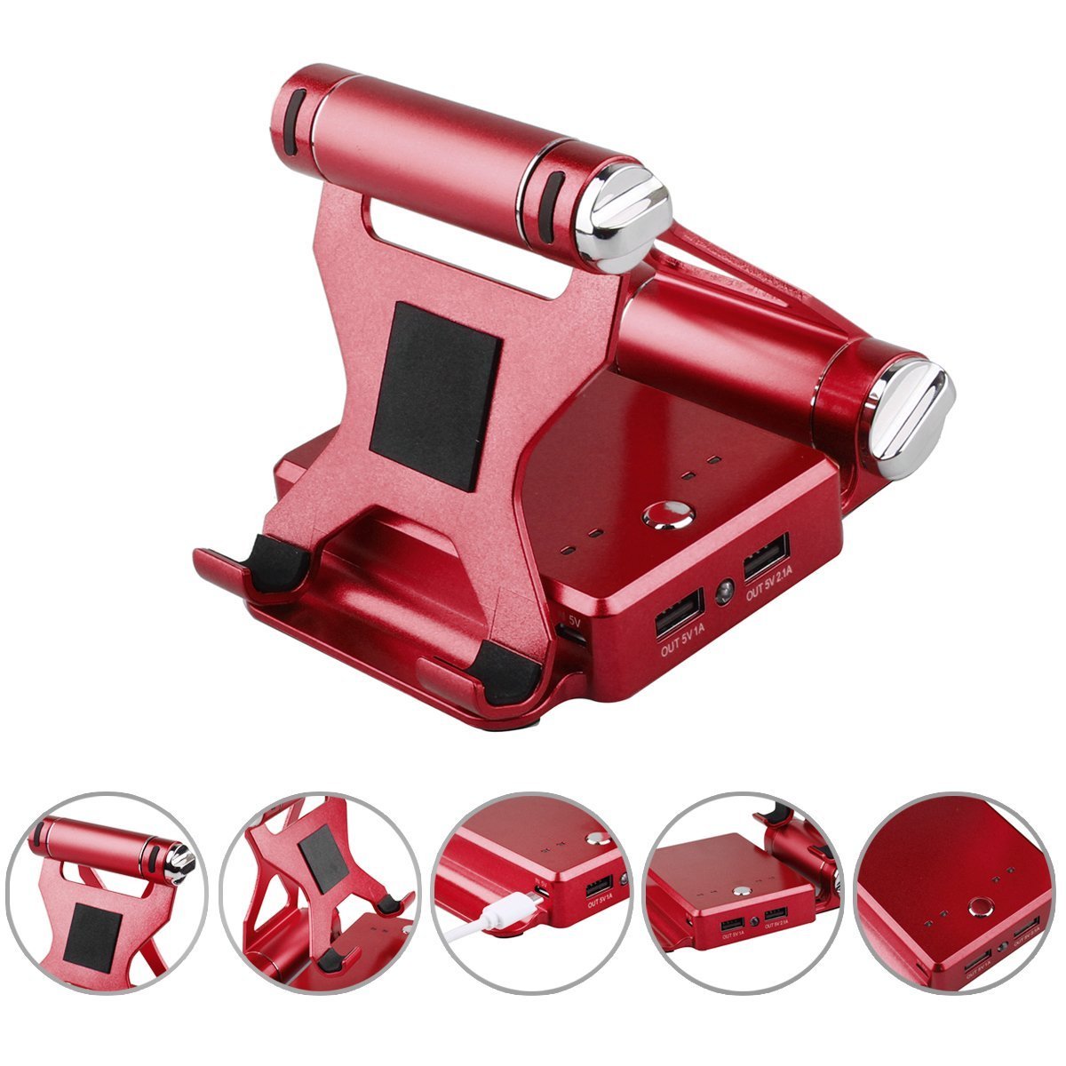 Podium Style Stand With Extended Battery Up To 200% For iPad, iPhone - My 2 buyTech Accessories