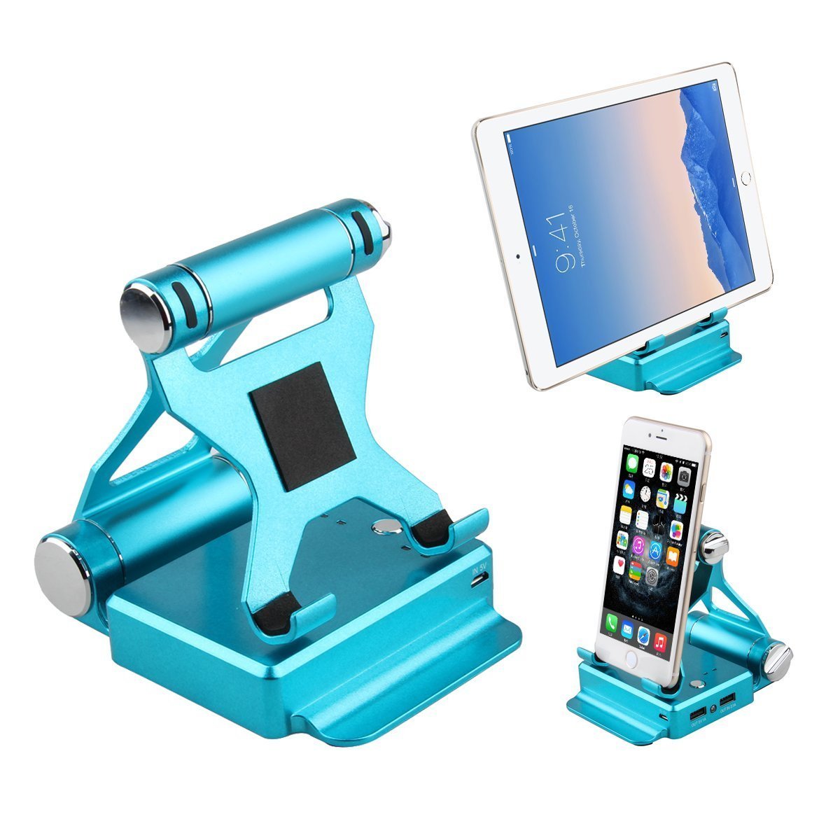 Podium Style Stand With Extended Battery Up To 200% For iPad, iPhone - My 2 buyTech Accessories