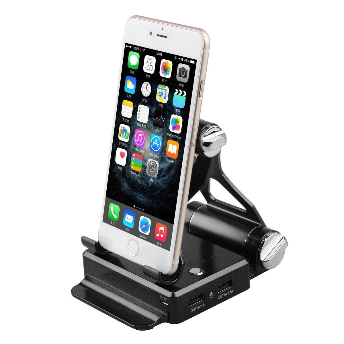 Podium Style Stand With Extended Battery Up To 200% For iPad, iPhone - My 2 buyTech Accessories