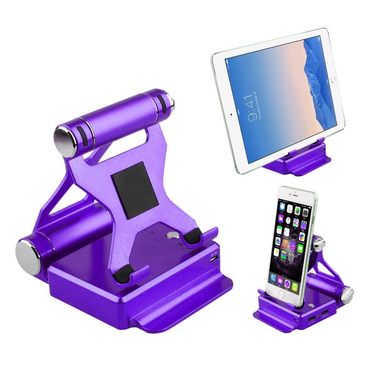 Podium Style Stand With Extended Battery Up To 200% For iPad, iPhone - My 2 buyTech Accessories