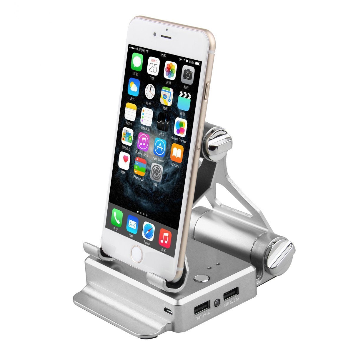 Podium Style Stand With Extended Battery Up To 200% For iPad, iPhone - My 2 buyTech Accessories