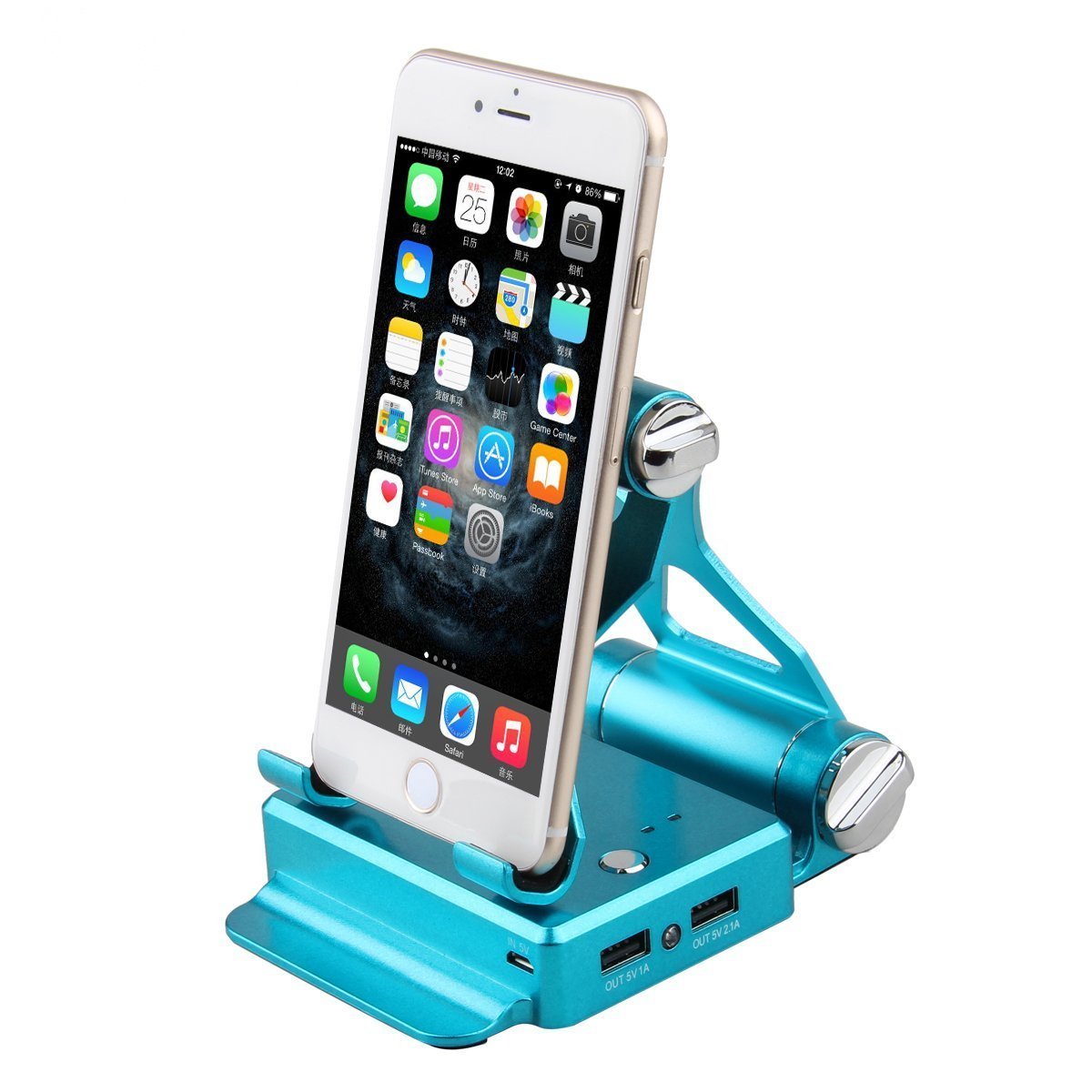 Podium Style Stand With Extended Battery Up To 200% For iPad, iPhone - My 2 buyTech Accessories