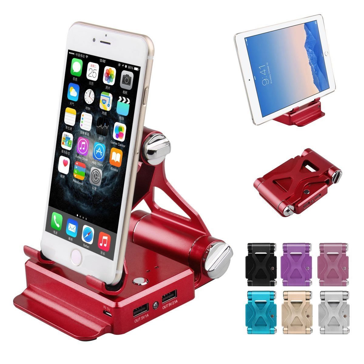 Podium Style Stand With Extended Battery Up To 200% For iPad, iPhone - My 2 buyTech Accessories