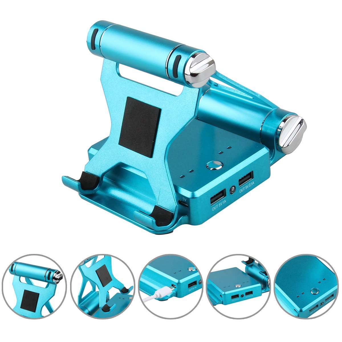 Podium Style Stand With Extended Battery Up To 200% For iPad, iPhone - My 2 buyTech Accessories