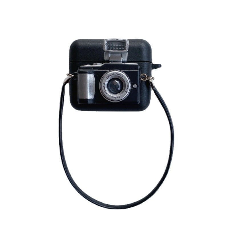 Protective Retro Camera Wireless Bluetooth Headset Case - My 2 buyCases & Covers