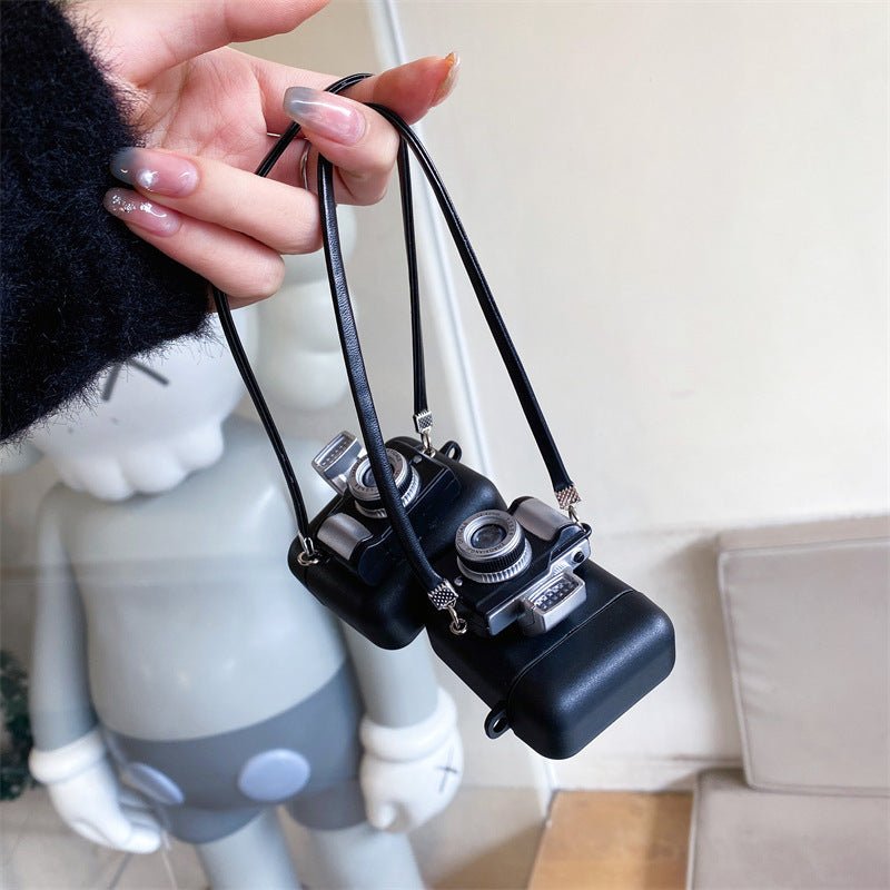 Protective Retro Camera Wireless Bluetooth Headset Case - My 2 buyCases & Covers