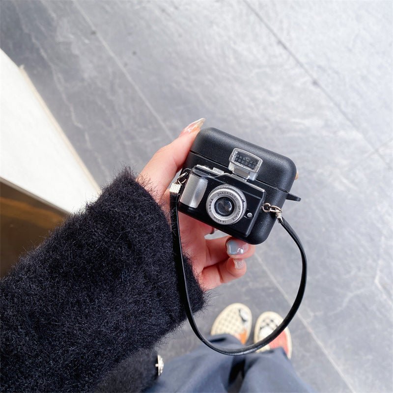 Protective Retro Camera Wireless Bluetooth Headset Case - My 2 buyCases & Covers