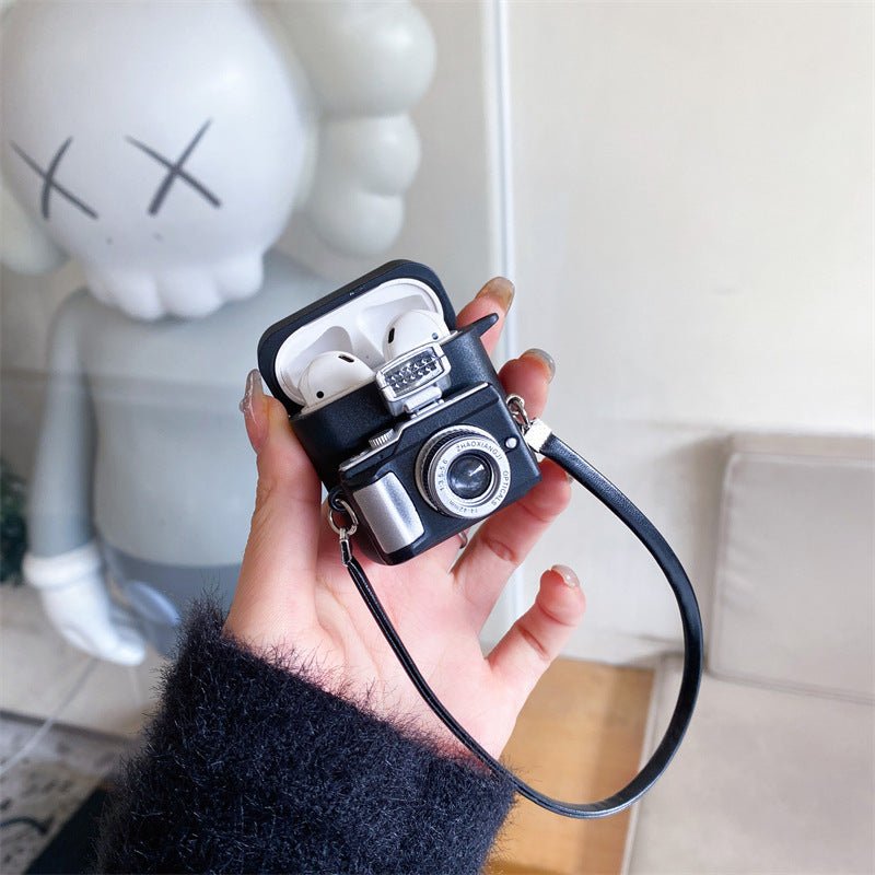 Protective Retro Camera Wireless Bluetooth Headset Case - My 2 buyCases & Covers