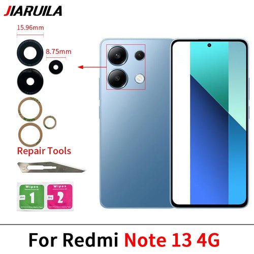 Rear Camera Lens For Xiaomi Redmi Note 13 12 11 Pro Plus 5G 4G Back - My 2 buyOther