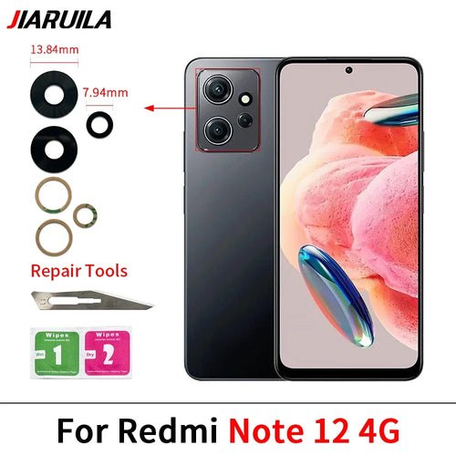 Rear Camera Lens For Xiaomi Redmi Note 13 12 11 Pro Plus 5G 4G Back - My 2 buyOther