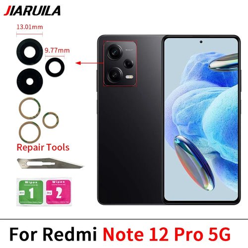 Rear Camera Lens For Xiaomi Redmi Note 13 12 11 Pro Plus 5G 4G Back - My 2 buyOther