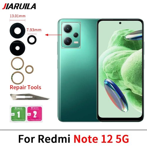 Rear Camera Lens For Xiaomi Redmi Note 13 12 11 Pro Plus 5G 4G Back - My 2 buyOther