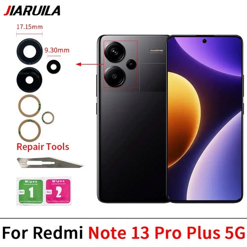 Rear Camera Lens For Xiaomi Redmi Note 13 12 11 Pro Plus 5G 4G Back - My 2 buyOther