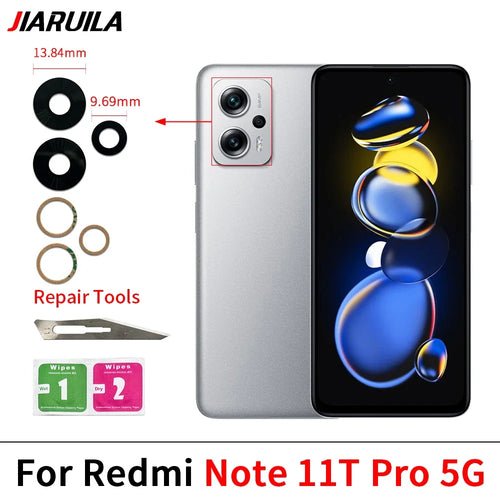 Rear Camera Lens For Xiaomi Redmi Note 13 12 11 Pro Plus 5G 4G Back - My 2 buyOther