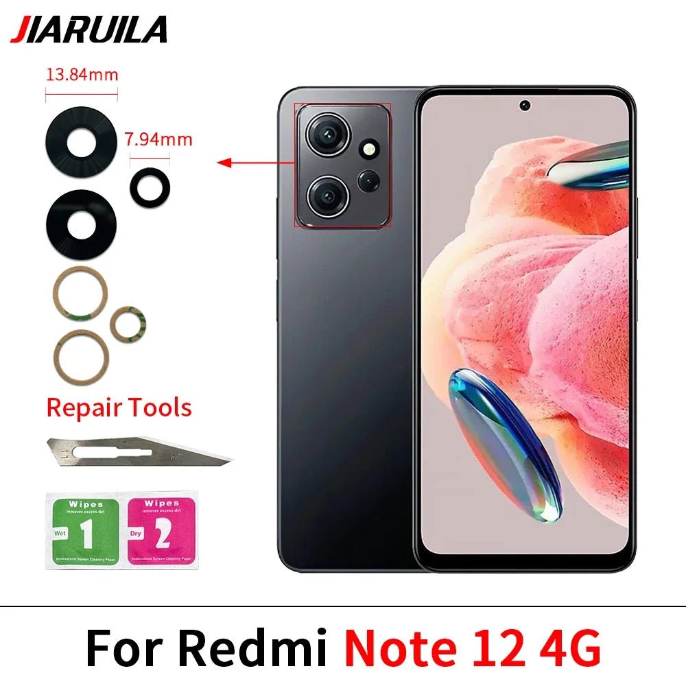 Rear Camera Lens For Xiaomi Redmi Note 13 12 11 Pro Plus 5G 4G Back - My 2 buyOther