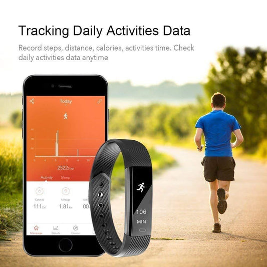 SmartFit Slim Activity Tracker And Monitor Smart Watch With FREE Extra - My 2 buyTech Accessories