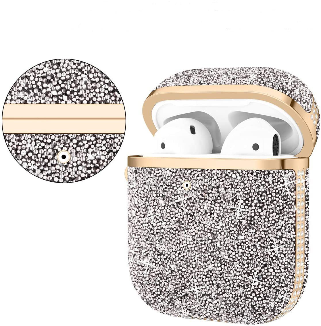 Soft Electroplating Fashion Star Diamond Earphone Sleeve - My 2 buyAudio & Video