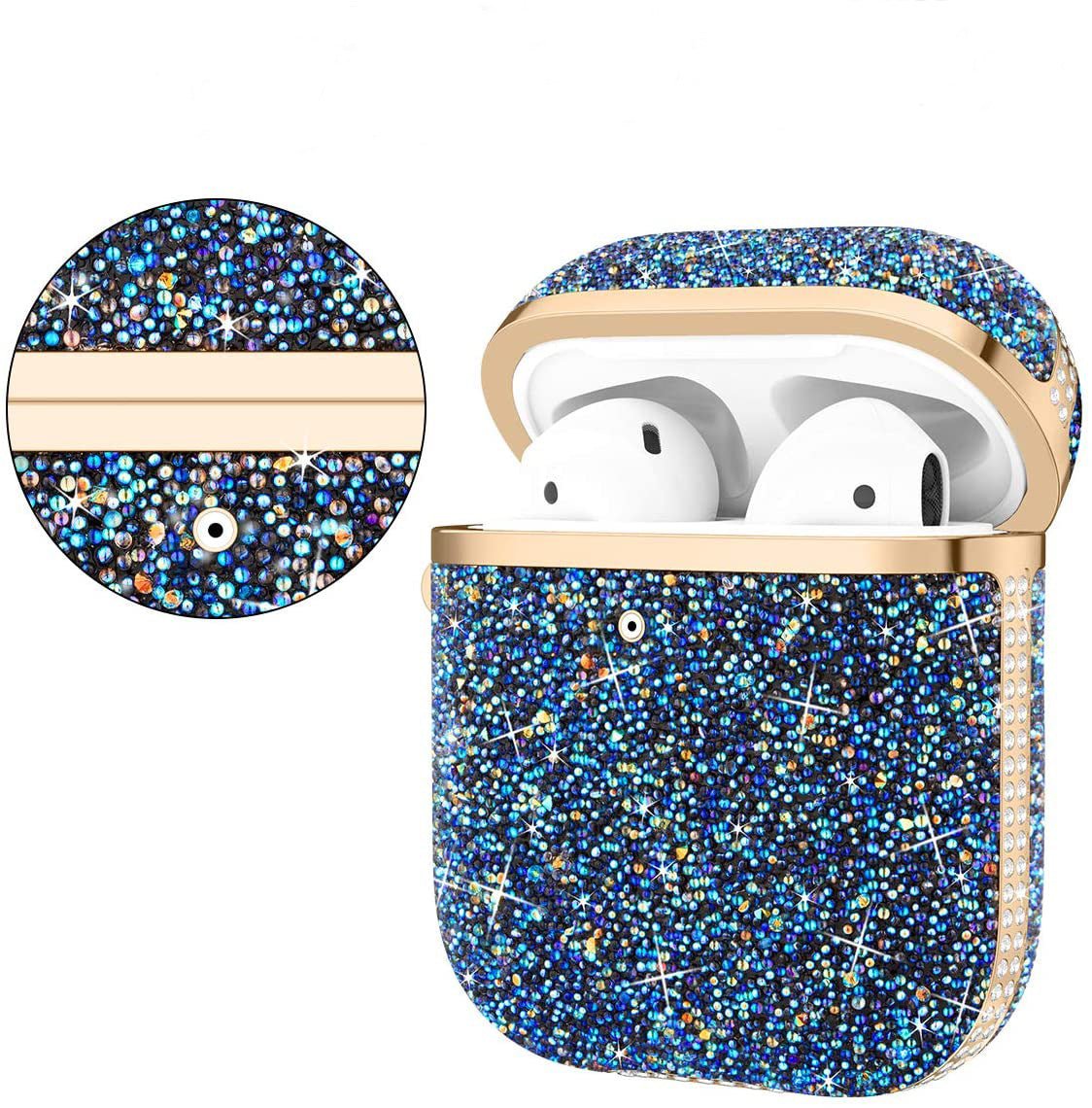 Soft Electroplating Fashion Star Diamond Earphone Sleeve - My 2 buyAudio & Video