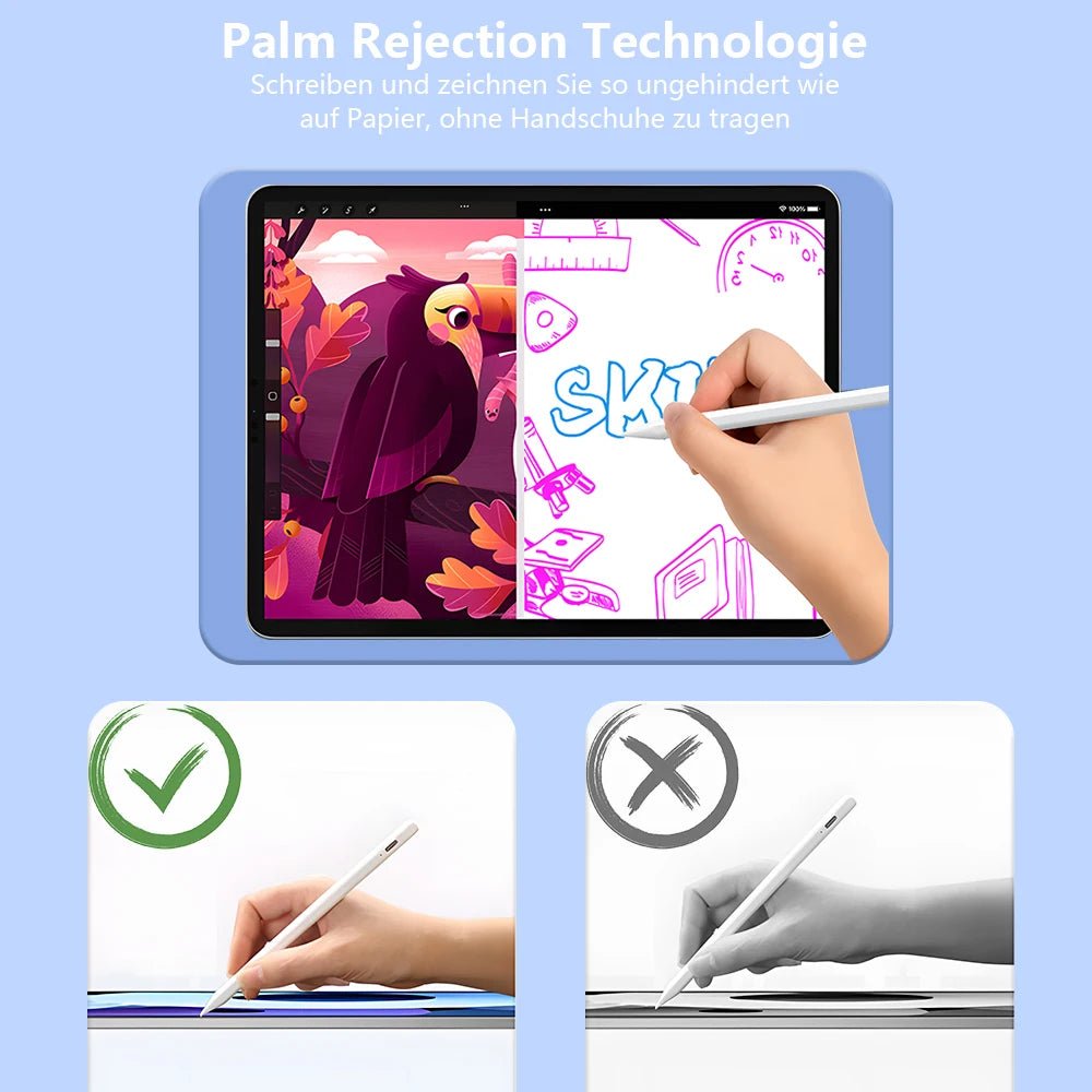 Stylus Pen For Apple Pencil with LED Power Indicators Palm Rejection - My 2 buyOther