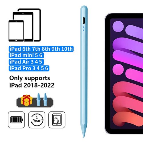 Stylus Pen For Apple Pencil with LED Power Indicators Palm Rejection - My 2 buyOther