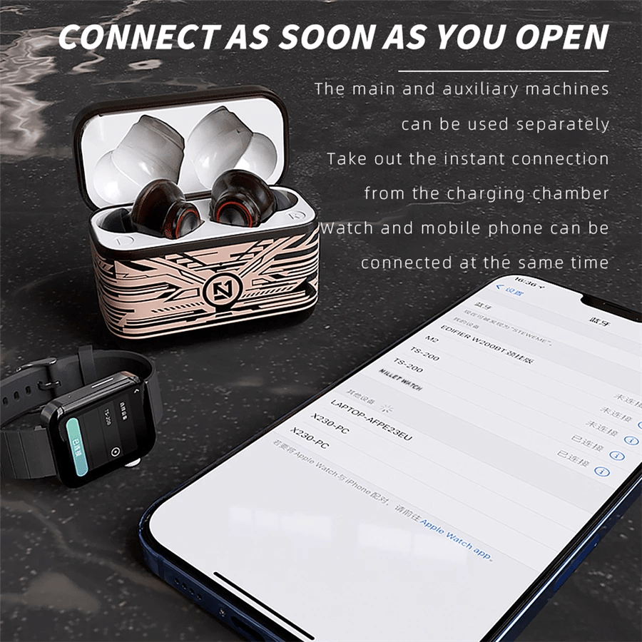 Touch Control Mini TWS Wireless Bluetooth 5.0 Earphones - My 2 buyTech Accessories