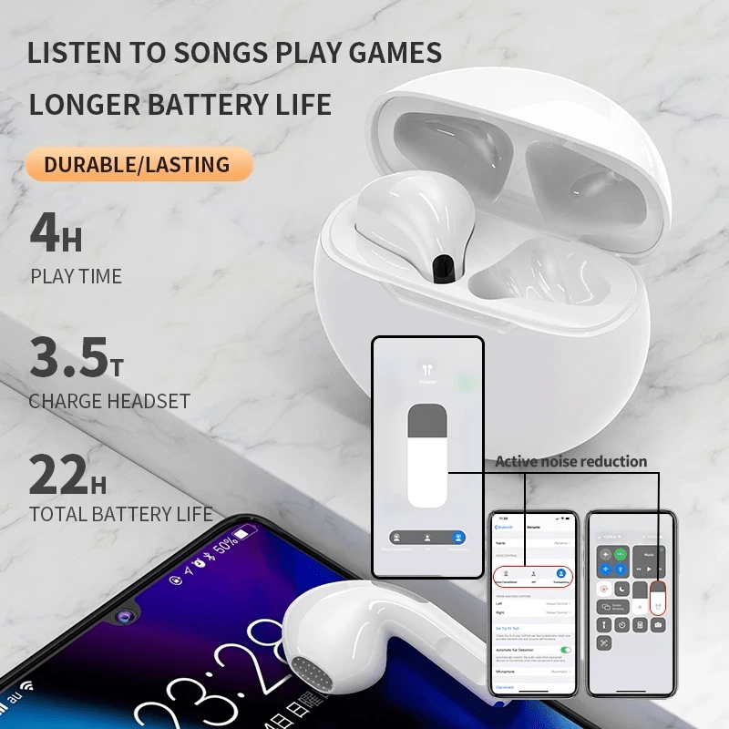 TWS Wireless Headphones With Mic For Apple iPhone Huawei - My 2 buyAudio & Video