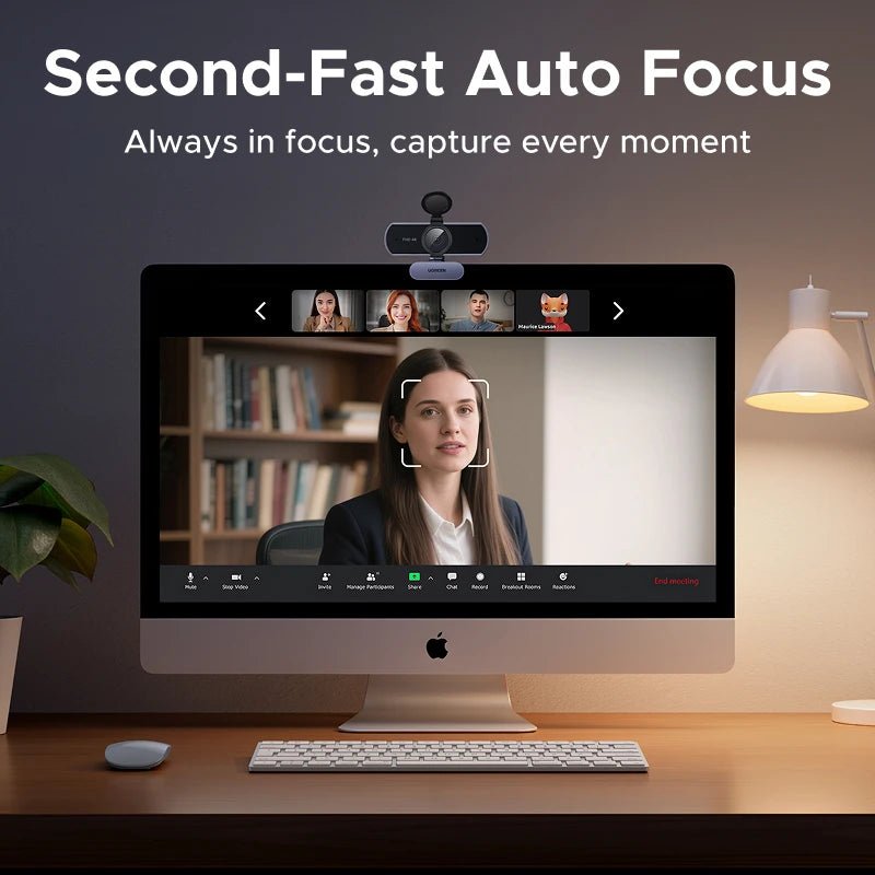 UGREEN 4K FHD 1080P Webcam 8MP for PC, PDAF Auto Focus, Dual AI - My 2 buyOther