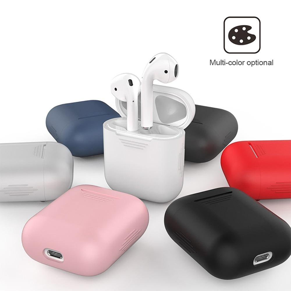 Ultra-thin Color Silicone AirPods Case - My 2 buyCases & Covers
