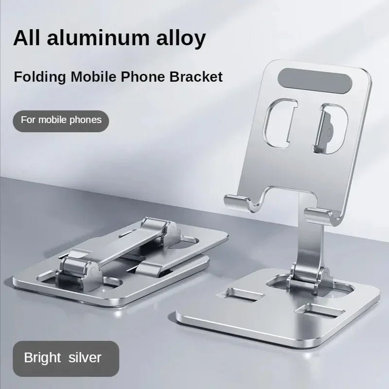 Universal Aluminum Alloy Foldable Desk Phone Holder Mount Stand For - My 2 buyOther