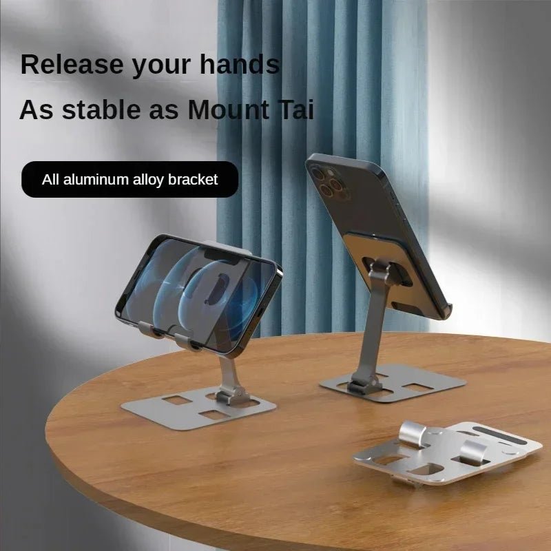 Universal Aluminum Alloy Foldable Desk Phone Holder Mount Stand For - My 2 buyOther