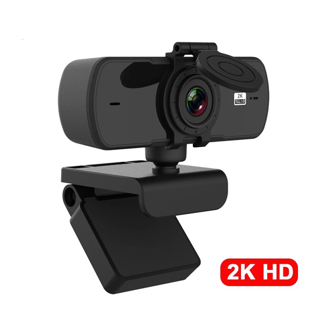 Webcam 2K Full HD 1080P Web Camera Autofocus With Microphone - My 2 buyTech Accessories