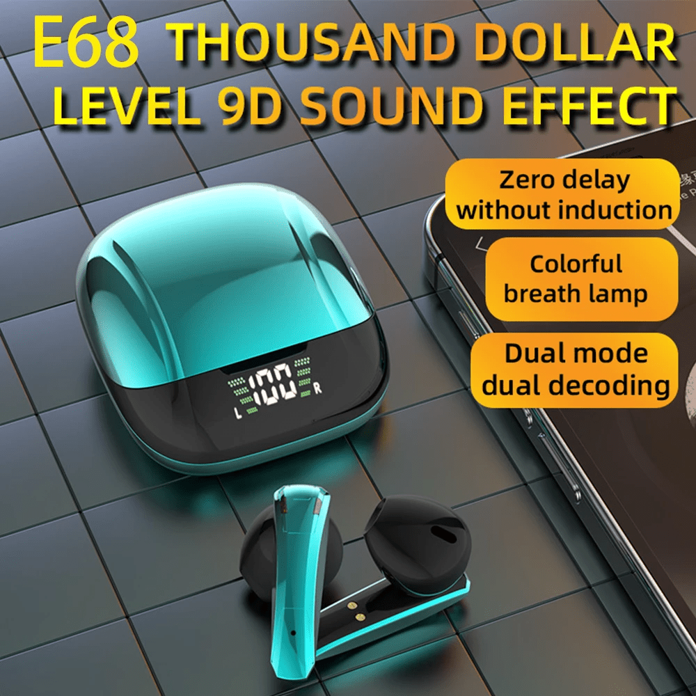 Wireless TWS Gaming Bluetooth 5.0 Earphones With Microphone - My 2 buyAudio & Video