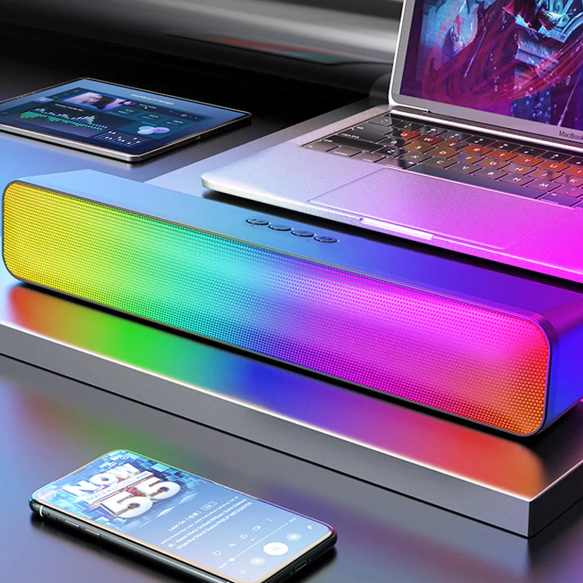 ZTECH LED Wireless Soundbar Speaker - My 2 buyMobile & Laptop Accessories